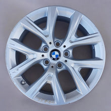 Load image into Gallery viewer, 1x Alufelge 17 Zoll 6.5&quot; 5x112 39ET Glanz Silber 6856076 BMW F39 X1 F48