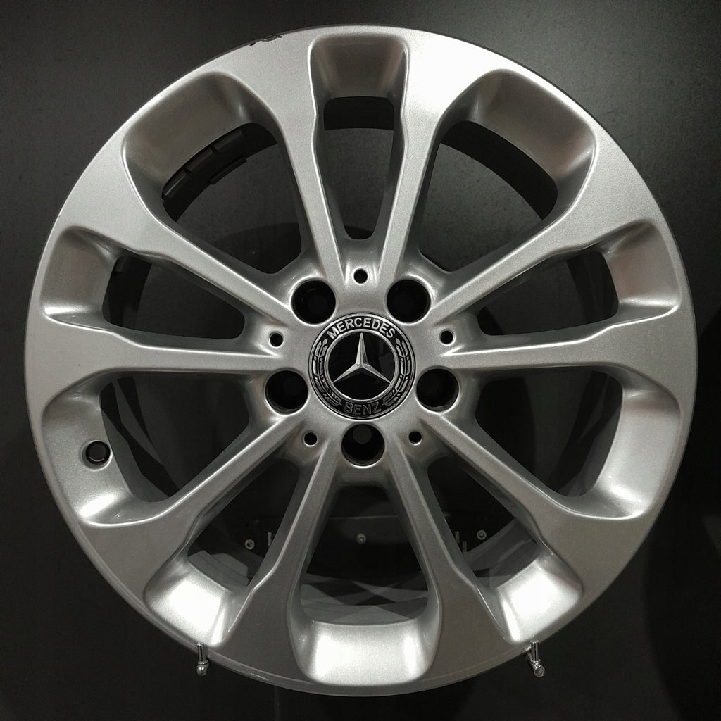 4x Alufelge 17 Zoll 6.5" 5x112 38ET Glanz Silber A1564011700- Mercedes-Benz X156 FEL1165008581lm