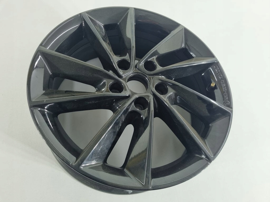 1x Alufelge 17 Zoll 6.5" 5x112 38ET Glanz Schwarz DK65738 Skoda I Rim Wheel FEL2950881892ek