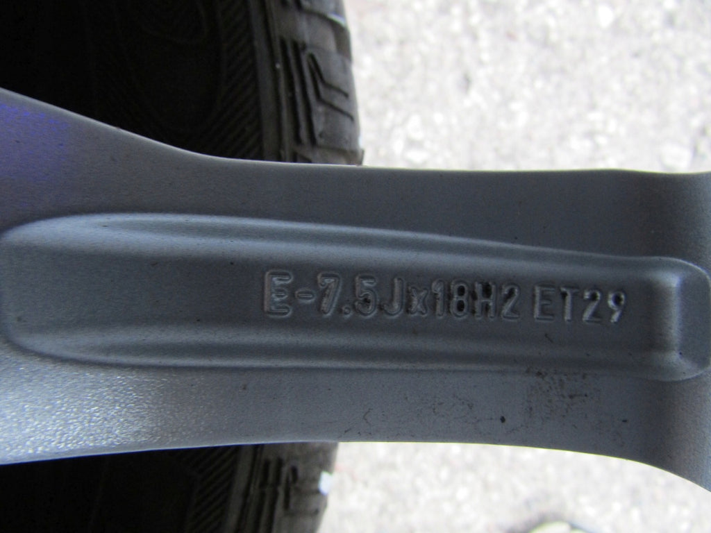 1x Alufelge 18 Zoll 7.5" 5x112 29ET Glanz Silber 8W9601025B Audi Rim Wheel FEL7089946958ed