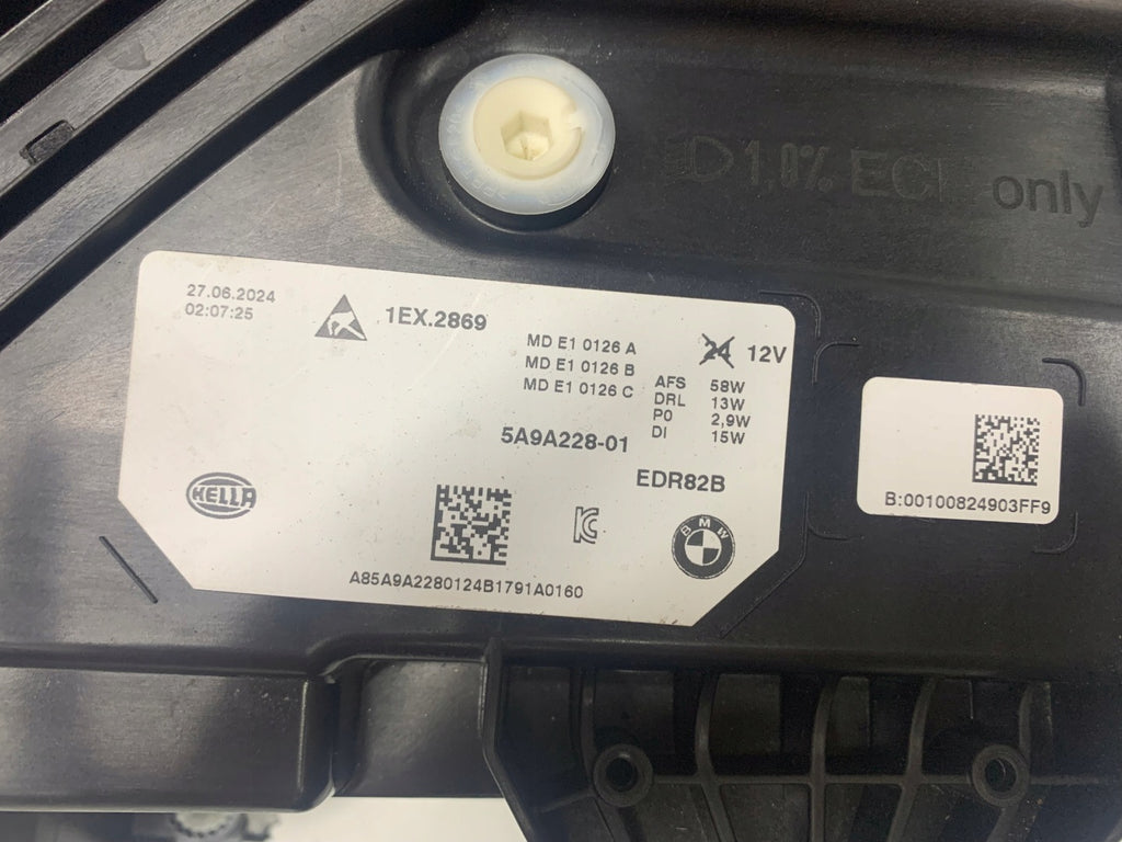 Frontscheinwerfer BMW X1 5A9A228-01 LED Rechts Scheinwerfer Headlight SCH1692748083gk