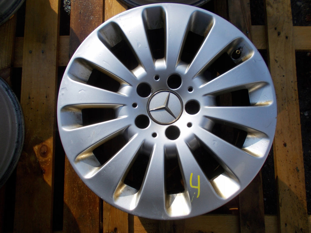 4x Alufelge 16 Zoll 7.0" 5x112 43ET A2044010602 Mercedes-Benz W204 Rim Wheel FEL1377653613gp