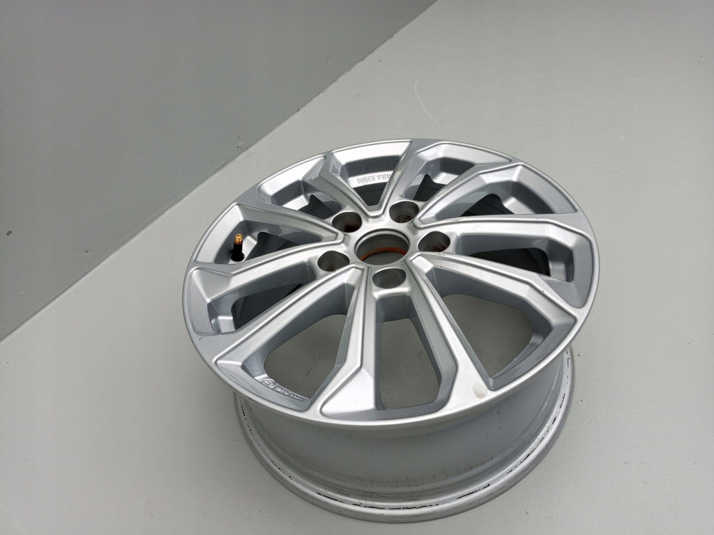 1x Alufelge 16 Zoll 6.5" 5x114.3 40ET Glanz Silber Hyundai Tucson Elantra FEL3517935197qb