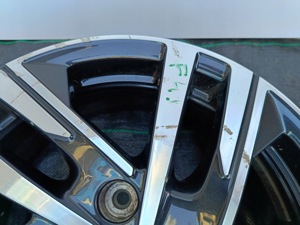 1x Alufelge 16 Zoll 6.5" 4x108 38ET Glanz Grau 9825165280 Peugeot 208 Ii FEL5627425604fx