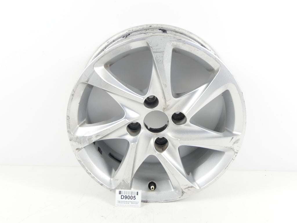 1x Alufelge 15 Zoll 6.0" 4x108 9673773577 Peugeot 208 I Rim Wheel FEL7032566245il