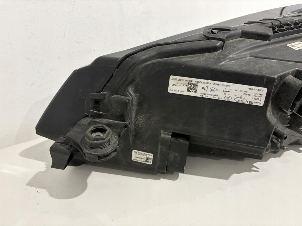 Frontscheinwerfer Skoda Superb III 3V1941016D LED Rechts Scheinwerfer Headlight SCH3876657472ap