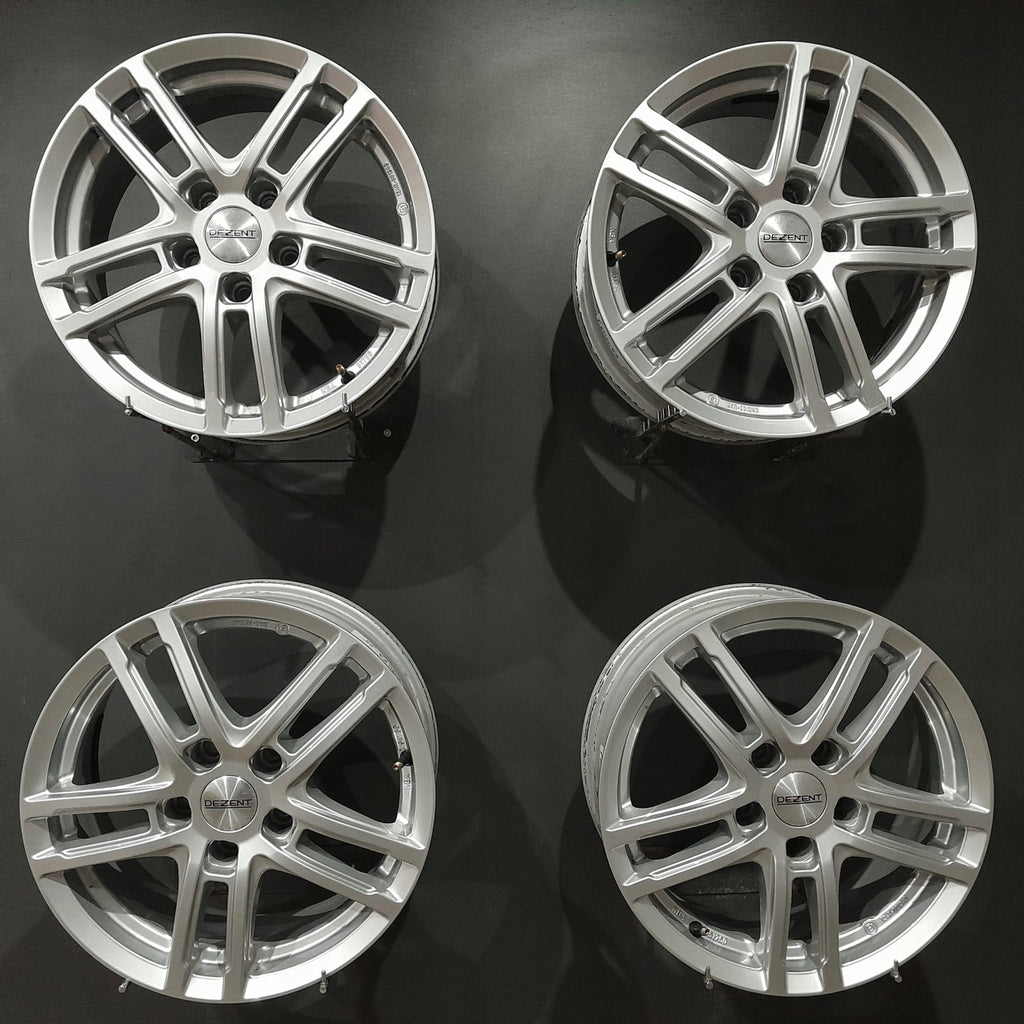 4x Alufelge 16 Zoll 6.5" 5x112 41ET Glanz KBA51750 Skoda Superb III Octavia FEL9877057153aw