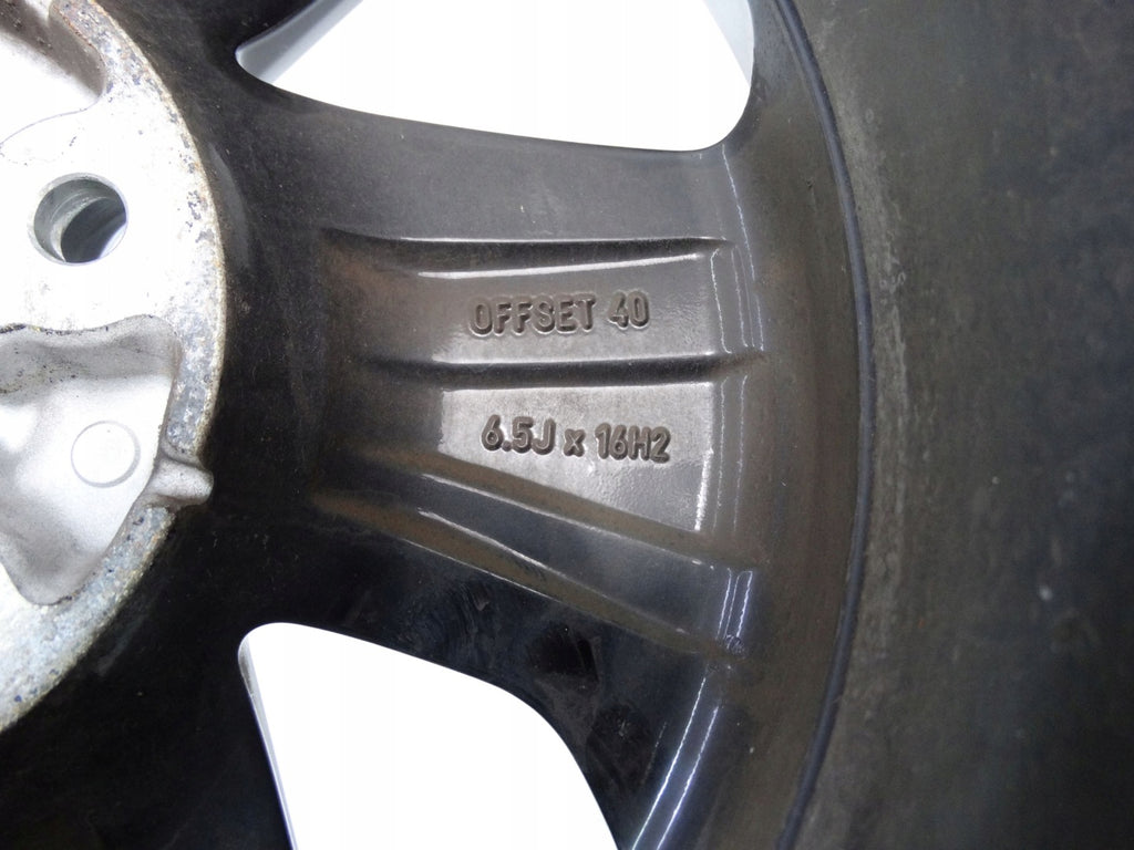 1x Alufelge 16 Zoll 6.5" 5x114.3 40ET Glanz Schwarz 52910-CR200 Kia Xceed FEL9839324137nj