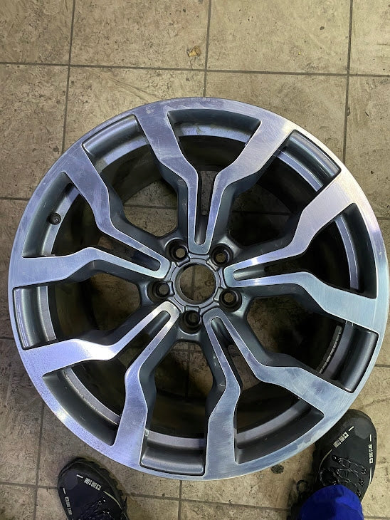 1x Alufelge 19 Zoll 11.0" 5x112 420601025AL Audi Rim Wheel