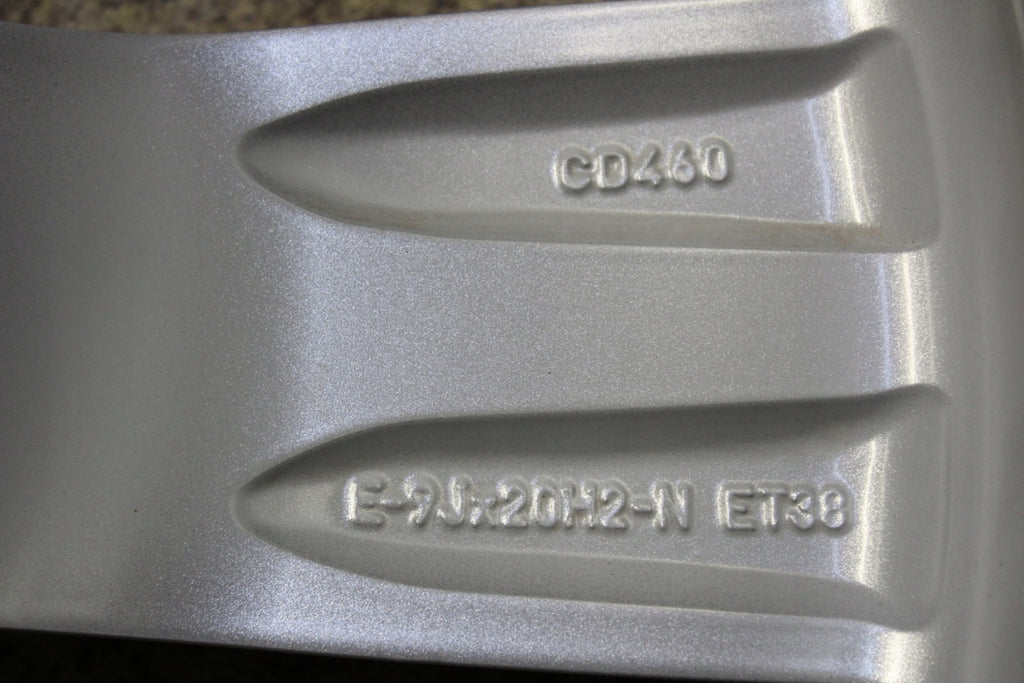 4x Alufelge 20 Zoll 9.0" 5x112 38ET Glanz Silber 4KE601025S Audi E-Tron FEL4610650796mn