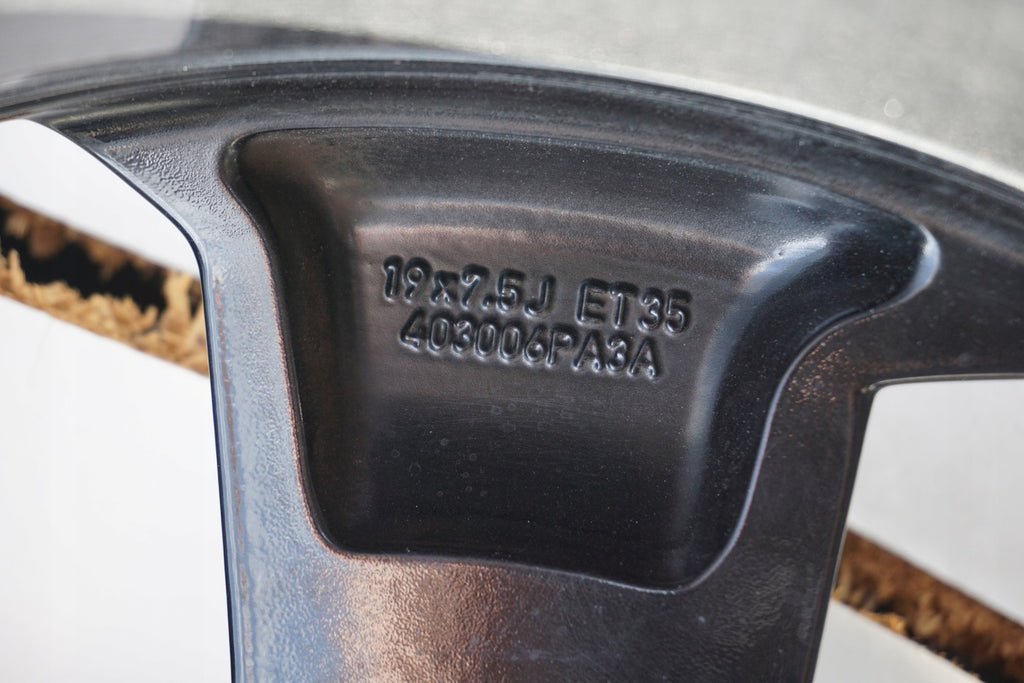 1x Alufelge 19 Zoll 7.5" 5x114.3 35ET 403006PA3A Nissan 1 Rim Wheel