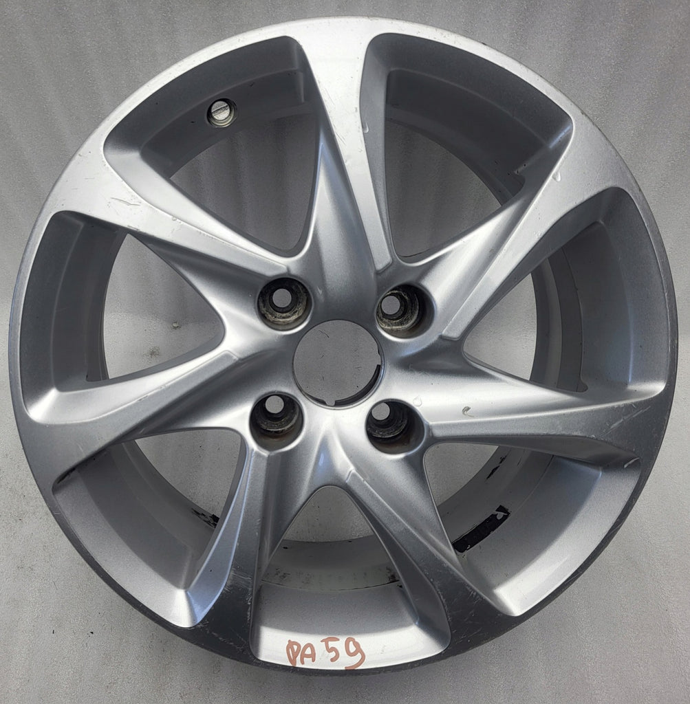 1x Alufelge 15 Zoll 6.0" 4x108 23ET Glanz Silber 9673773577 Citroën C3 I 208 FEL5763953699jt