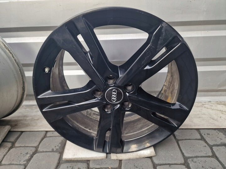 1x Alufelge 19 Zoll 8.0" 5x112 39ET Glanz Schwarz 4K0071499 Audi Rim Wheel FEL9389624577ho