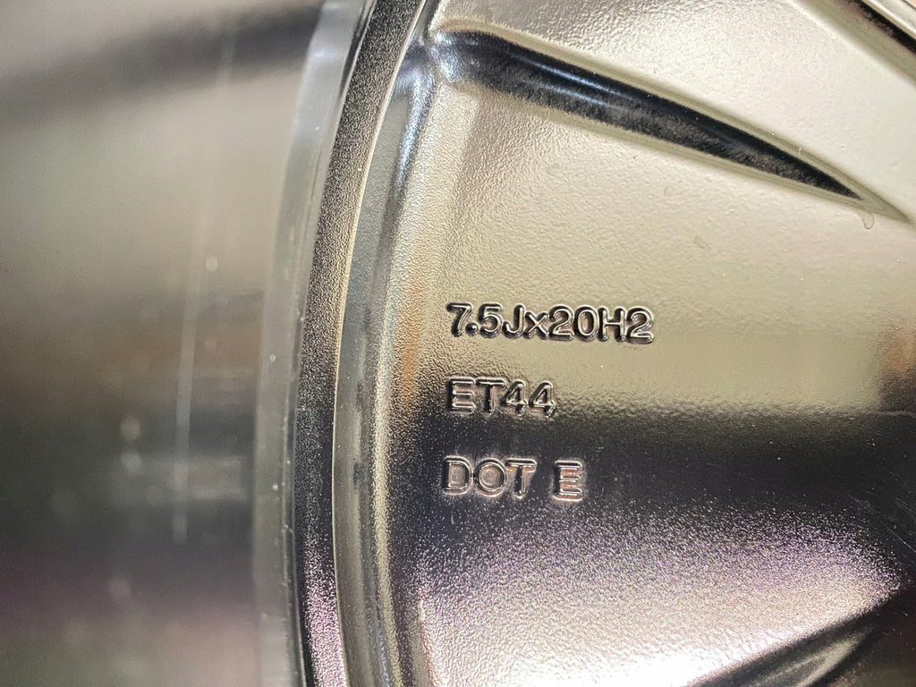 1x Alufelge 20 Zoll 7.5" 5x112 44ET Glanz Schwarz 10A601025B VW Id.3 Rim Wheel FEL7681769852bb
