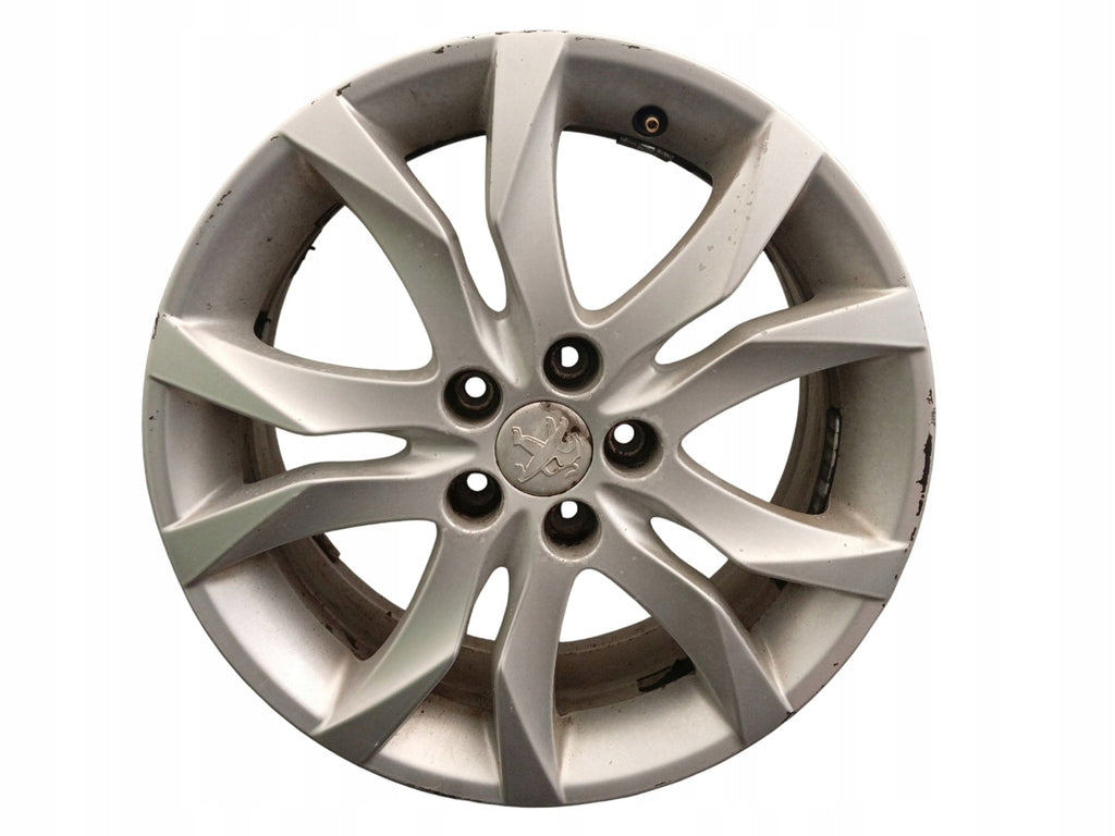 1x Alufelge 17 Zoll 7.0" 5x108 46ET Matt Silber 9671401480 Peugeot 508 I FEL8545018202ps