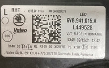 Laden Sie das Bild in den Galerie-Viewer, Frontscheinwerfer Skoda Fabia IV 6VB941015A L449528 Full LED Links Headlight SCH4781035245gc