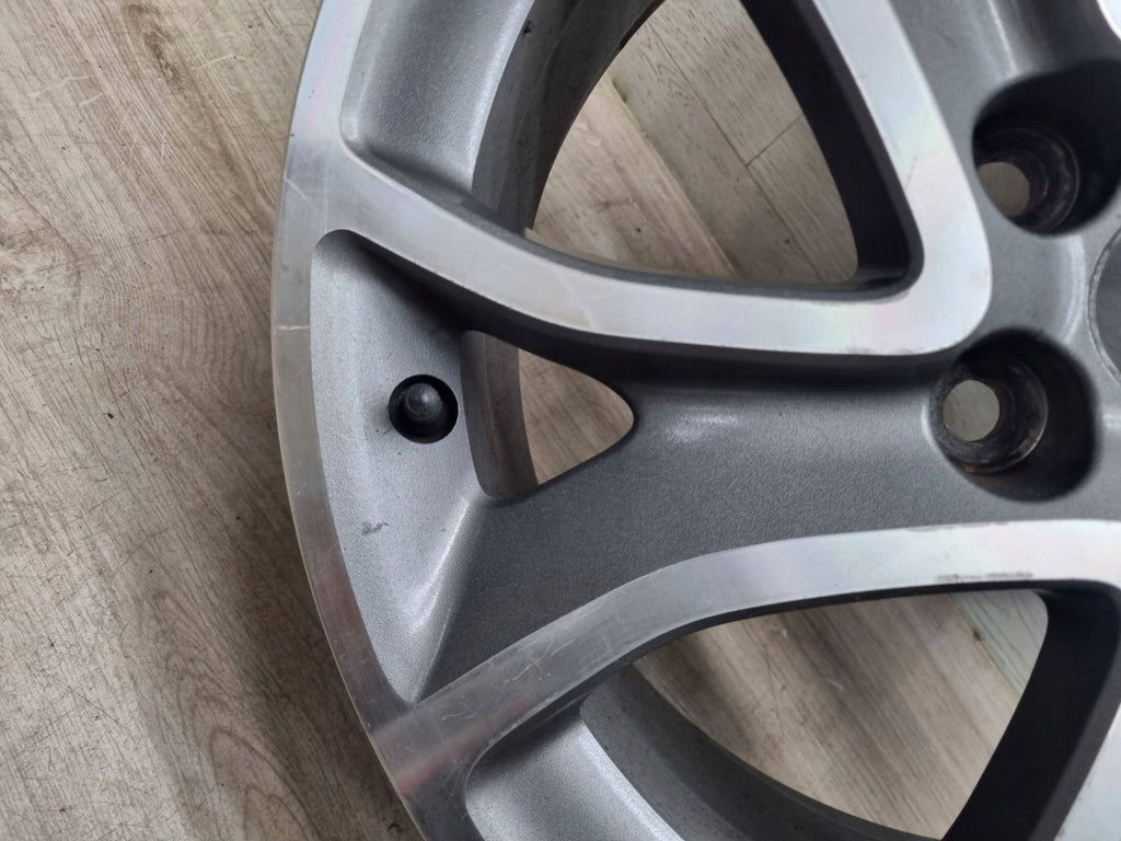 1x Alufelge 18 Zoll 7.0" 5x114.3 38ET Glanz Schwarz Mitsubishi Outlander FEL1534952897wn