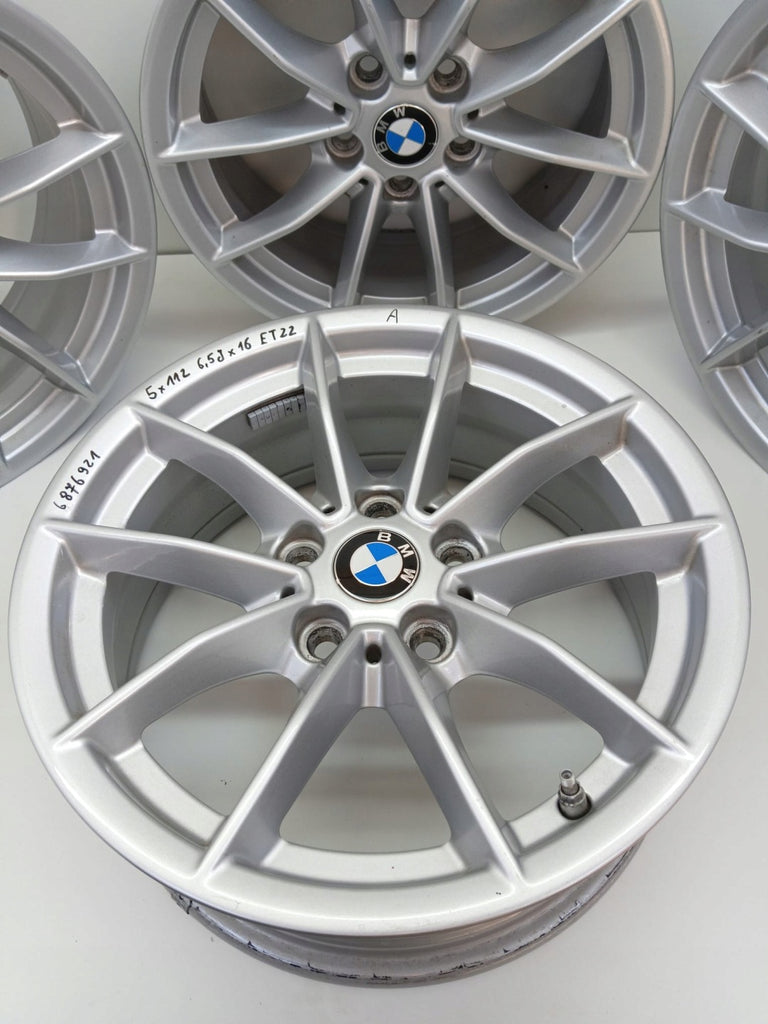 4x Alufelge 16 Zoll 6.5" 5x112 22ET 6876921 BMW Rim Wheel FEL7852077496aa