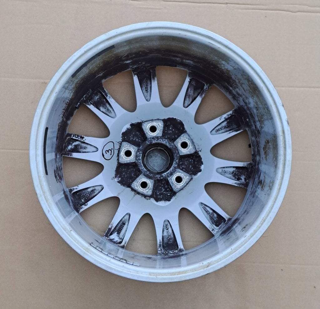 1x Alufelge 18 Zoll 8.0" 5x130 53ET Glanz Silber 7P5601025 Porsche Cayenne FEL3466138874hy