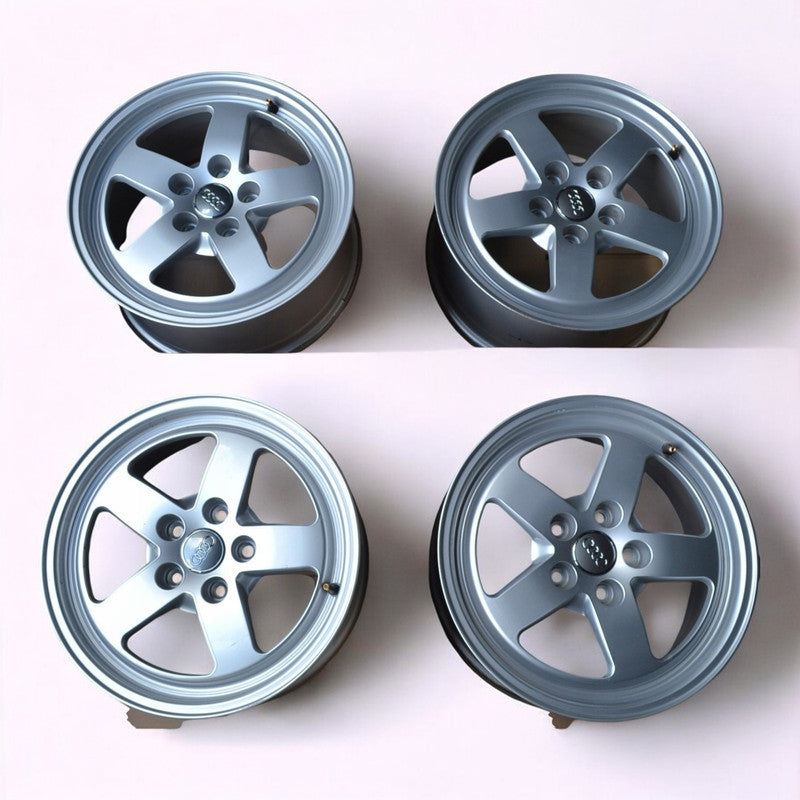 4x Alufelge 16 Zoll 7.0" 5x112 35ET Glanz Silber 8W0601025 Audi A6 A4 Rim Wheel