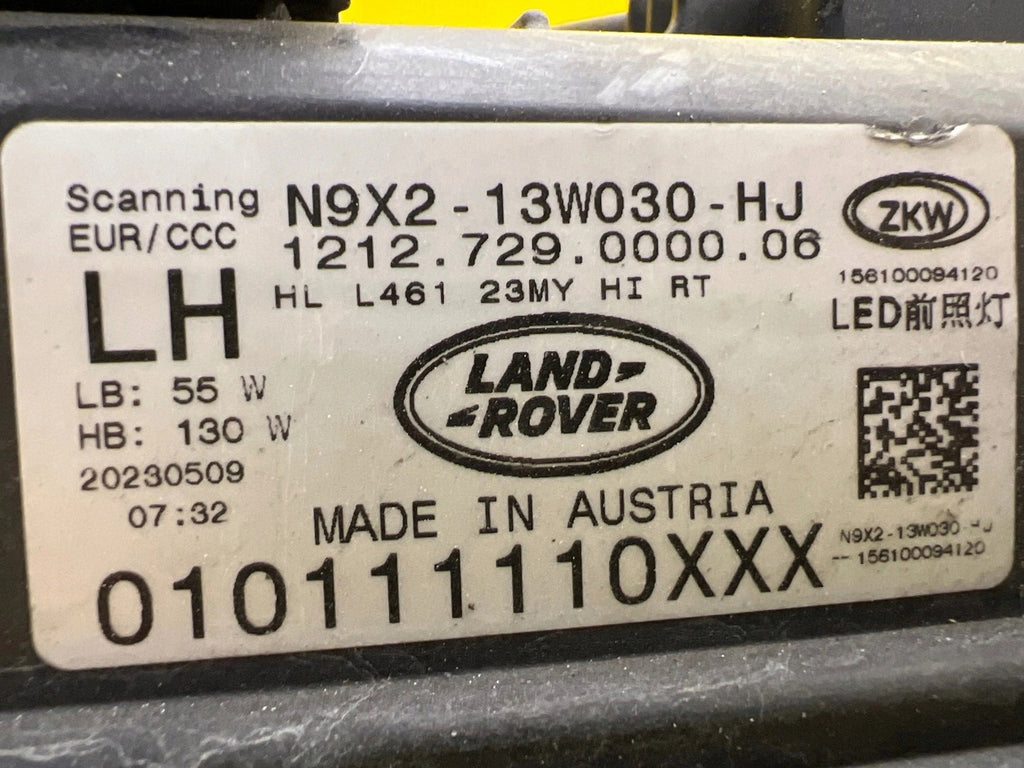 Frontscheinwerfer Land Rover Range I Sport N9X2-13W030-HJ LED Links Headlight SCH9246966318zu