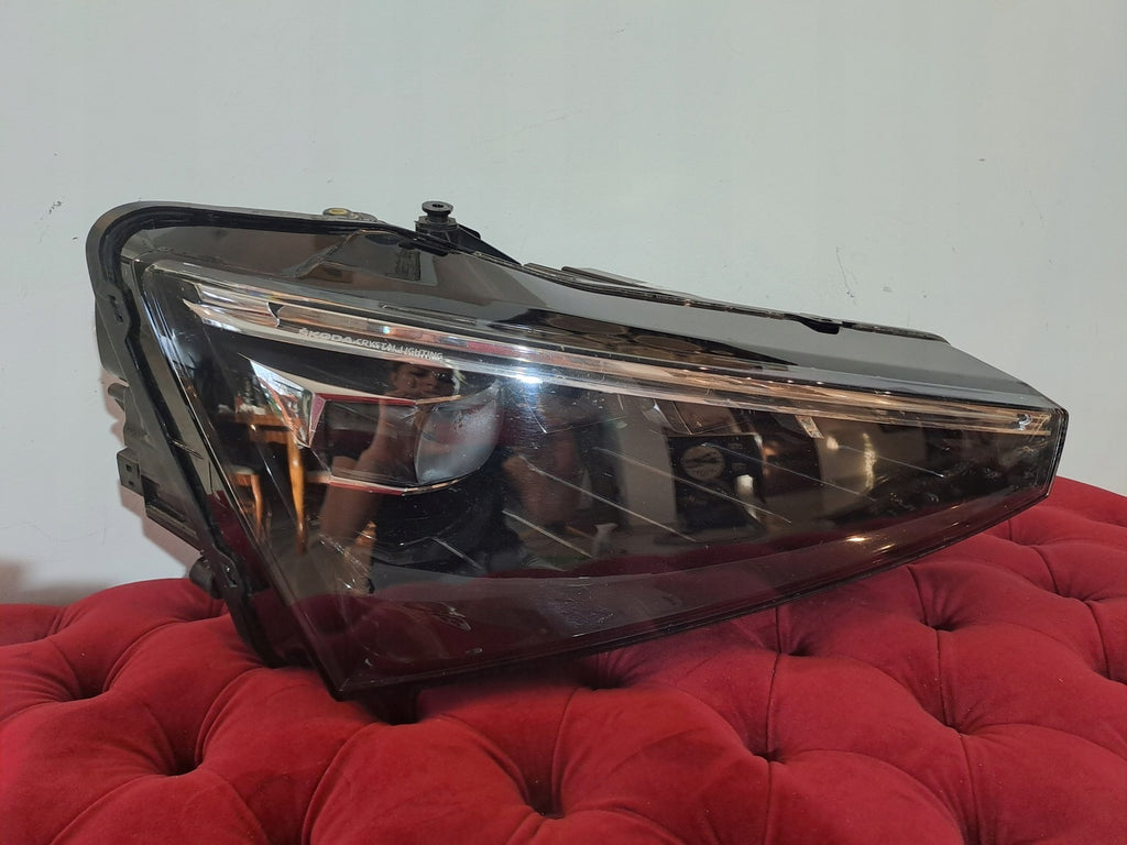 Frontscheinwerfer Skoda Scala 657941016A LED Rechts Scheinwerfer Headlight SCH7385638411bu