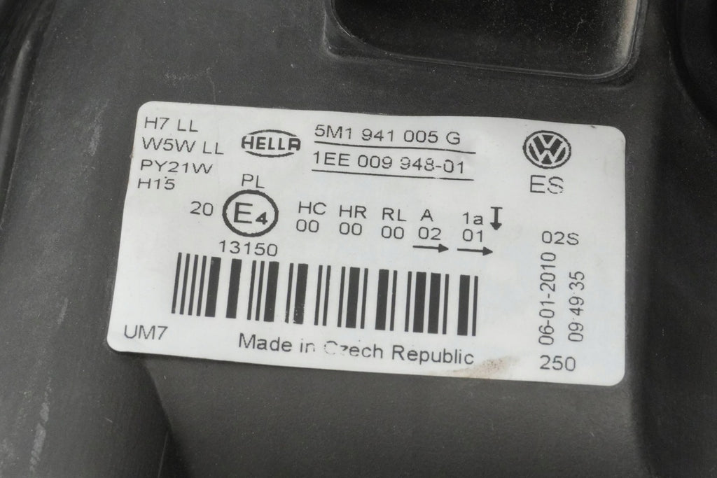 Frontscheinwerfer VW Golf Plus I 5M1941005G Links Scheinwerfer Headlight SCH1818862096ng