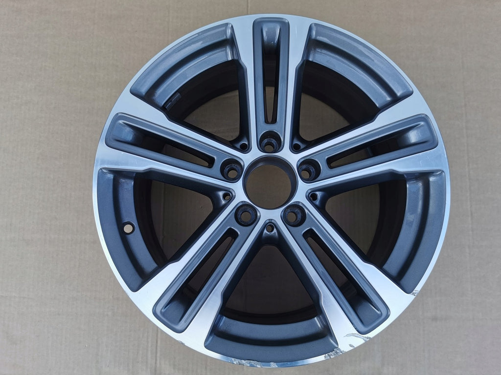 1x Alufelge 17 Zoll 7.5" 5x112 40ET Glanz Grau A2134015500 Mercedes-Benz W213 Mg