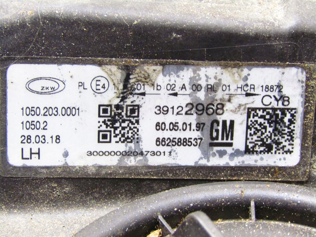 Frontscheinwerfer Opel Insignia B 39122968 LED Links Scheinwerfer Headlight SCH7342130544mq
