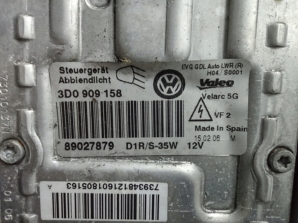 Frontscheinwerfer VW Phaeton 3D1941015J 3D1941016J Xenon Ein Satz Headlight SCH8129416816wx