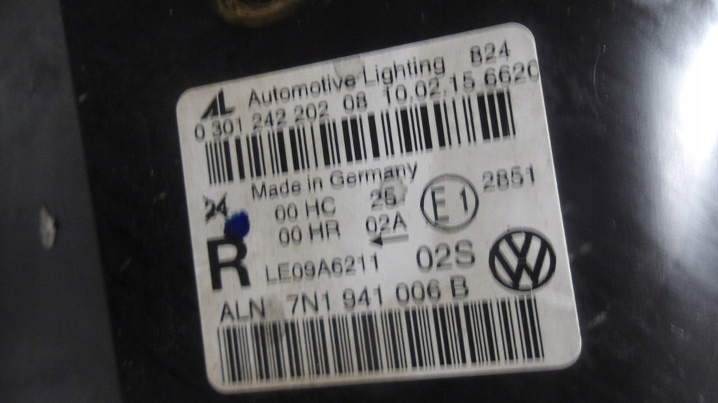 Frontscheinwerfer VW Sharan 7N1941006B Rechts Scheinwerfer Headlight