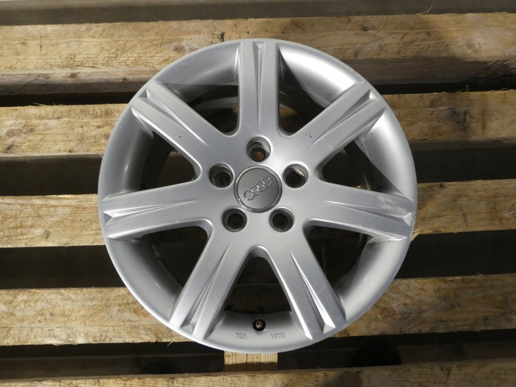 1x Alufelge 16 Zoll 7.0" 5x112 42ET Glanz Silber 4F0071496 Audi B9 Rim Wheel FEL6009896285at