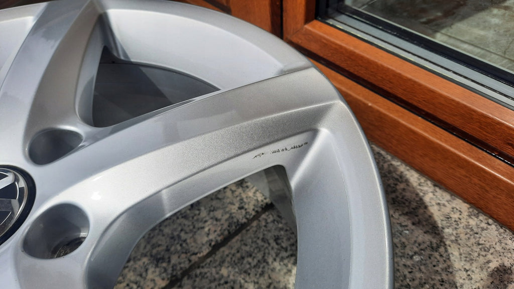 4x Alufelge 16 Zoll 6.5" 5x112 42ET 3AA071496A VW Passat Sharan Touran Golf I FEL3767233229ix
