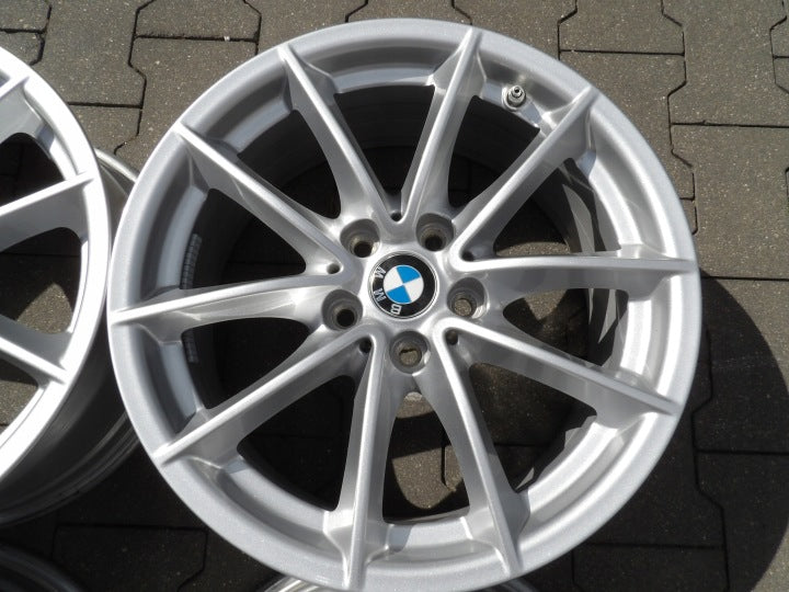 4x Alufelge 17 Zoll 7.5" 5x112 27ET Glanz Graphit BMW 5 G31 Rim Wheel FEL7700357949he
