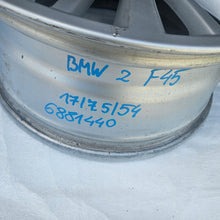 Load image into Gallery viewer, 1x Alufelge 17 Zoll 7.5" 5x112 6881440 BMW 2 Active Tourer F45 F46 Rim Wheel FEL7154931982uc