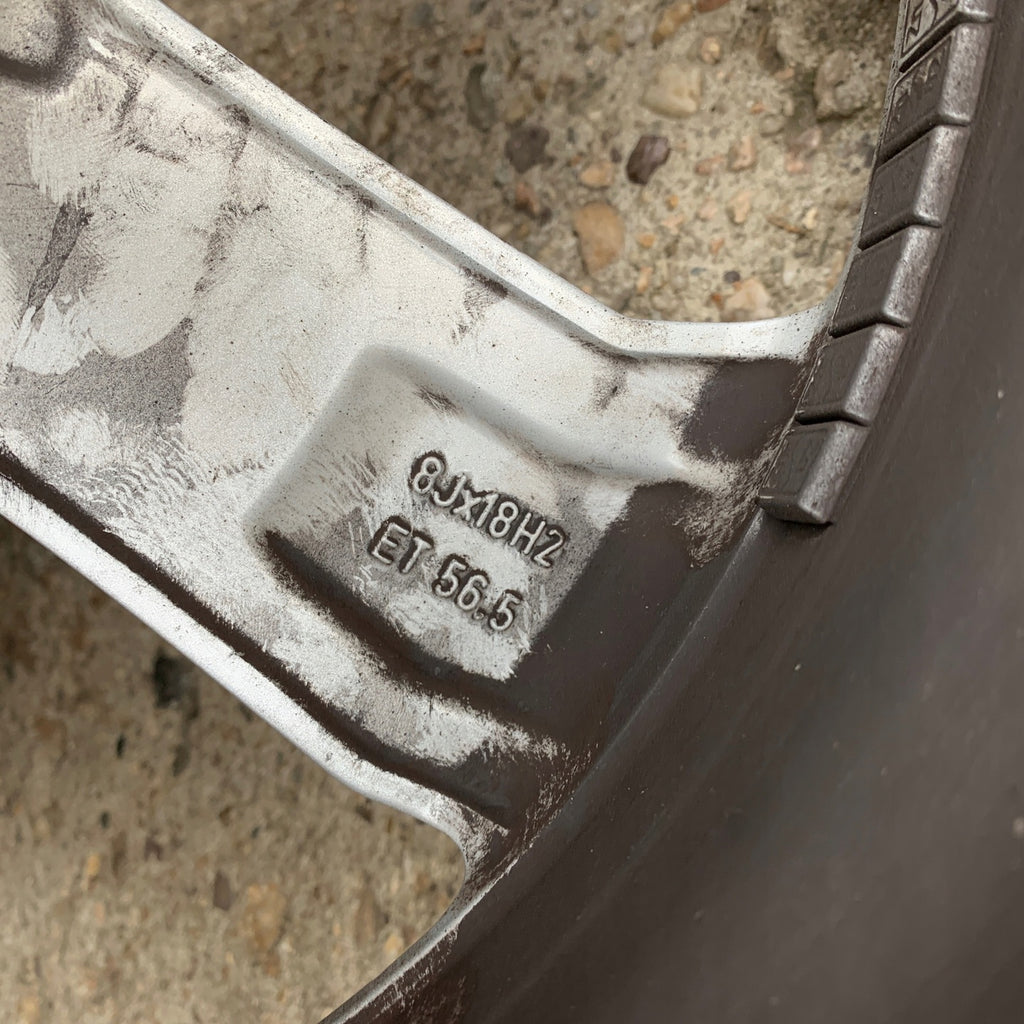 1x Alufelge 18 Zoll 8.0" 5x112 A1664011602 Mercedes-Benz W166 Rim Wheel