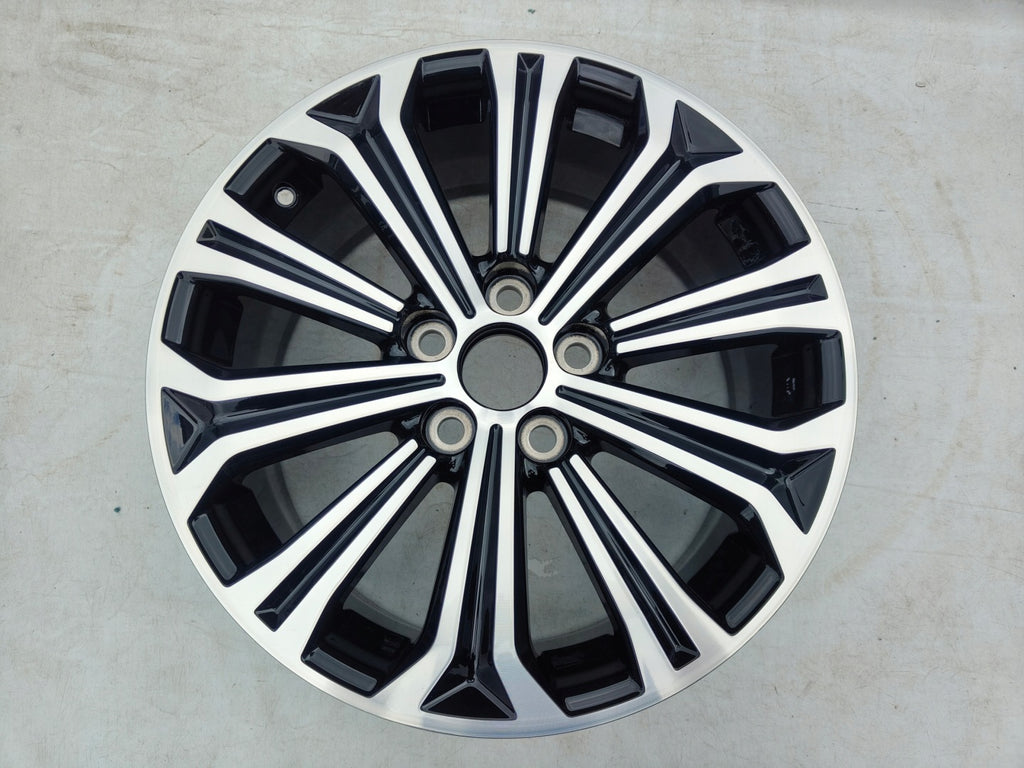 1x Alufelge 17 Zoll 7.5" 5x114.3 40ET Glanz Schwarz 42611-02R30 Toyota Corolla FEL7542192560bq