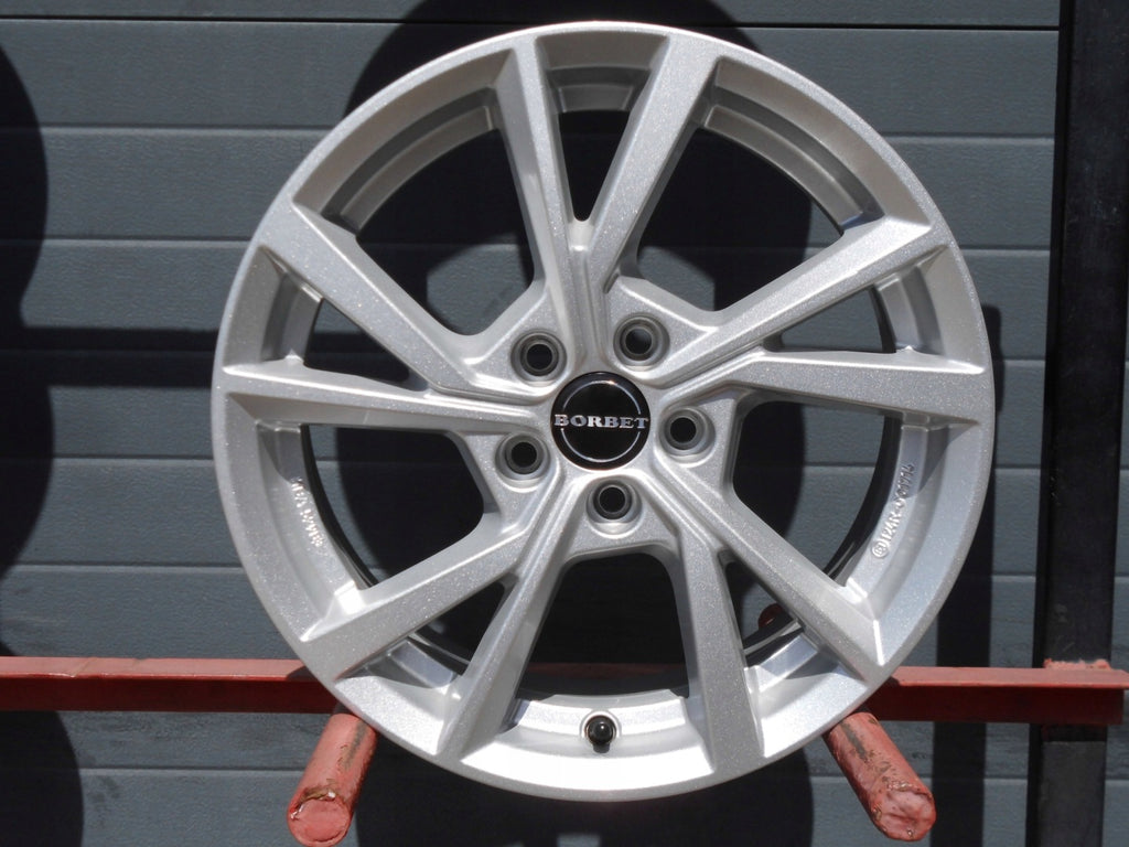 4x Alufelge 16 Zoll 6.0" 5x100 40ET Glanz Silber Skoda Scala Kamiq I Rim Wheel FEL4388972939xg