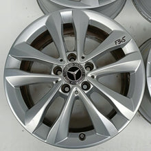 Load image into Gallery viewer, 4x Alufelge 17 Zoll 7.0" 5x112 48ET Glanz Silber A2054018000 Mercedes-Benz W205 FEL3397084539db