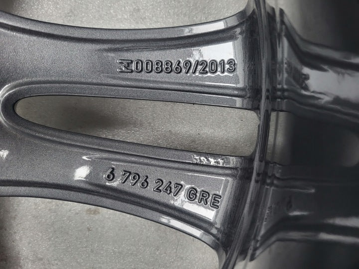 1x Alufelge 18 Zoll 8.0" 5x120 34ET Glanz 6796247 BMW F36 3 F30 F32 F31 F33 FEL1036447770qn