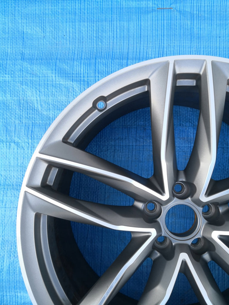 1x Alufelge 21 Zoll 9.5" 5x112 25ET 4G0601025CF, 4G0601025CF Audi Rim Wheel FEL8714830271cm