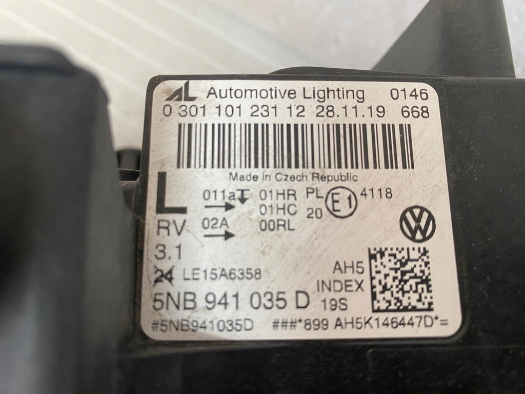 Frontscheinwerfer VW Tiguan 5NB941035D LED Links Scheinwerfer Headlight