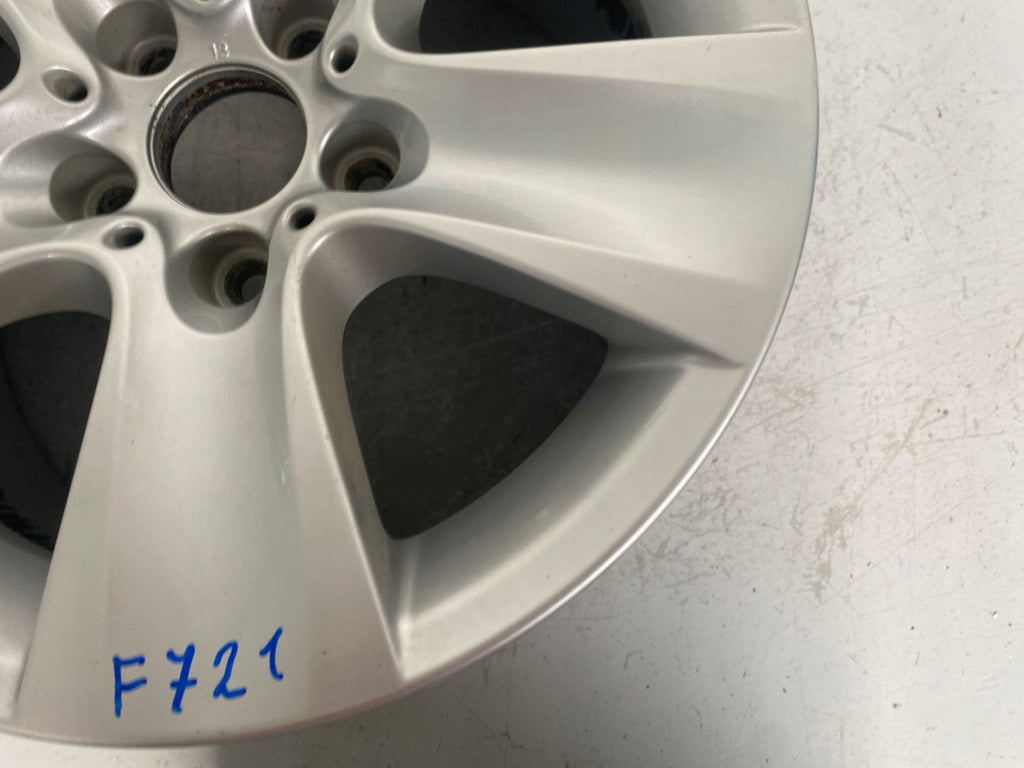 1x Alufelge 17 Zoll 8.0" 5x120 30ET Glanz Silber 6790172 BMW F11 F06 F10 FEL7129943103hl
