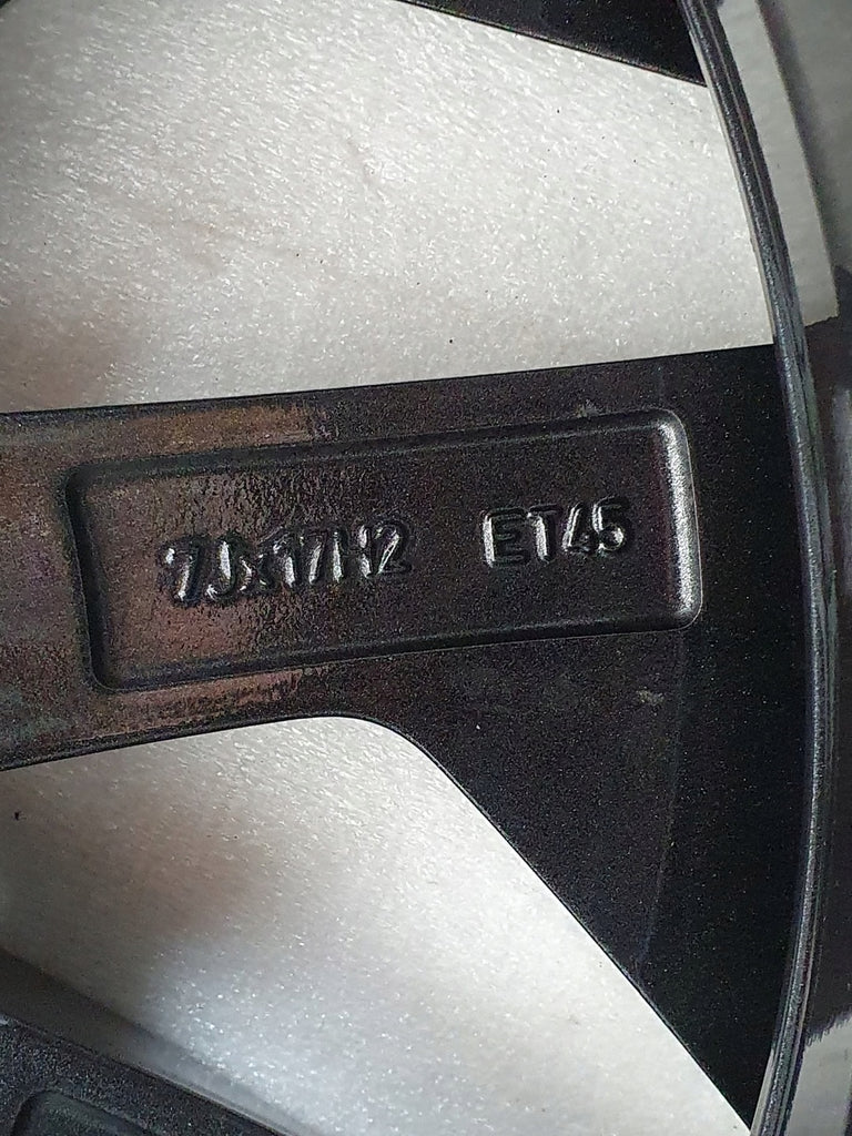 1x Alufelge 17 Zoll 7.0" 5x112 45ET 57A601025AB Skoda Karoq Rim Wheel