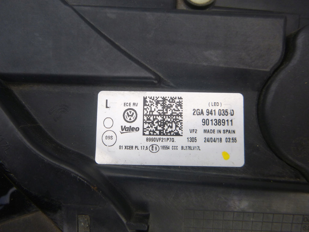 Frontscheinwerfer VW T-Roc T Roc 2GA941035D Full LED Links Headlight