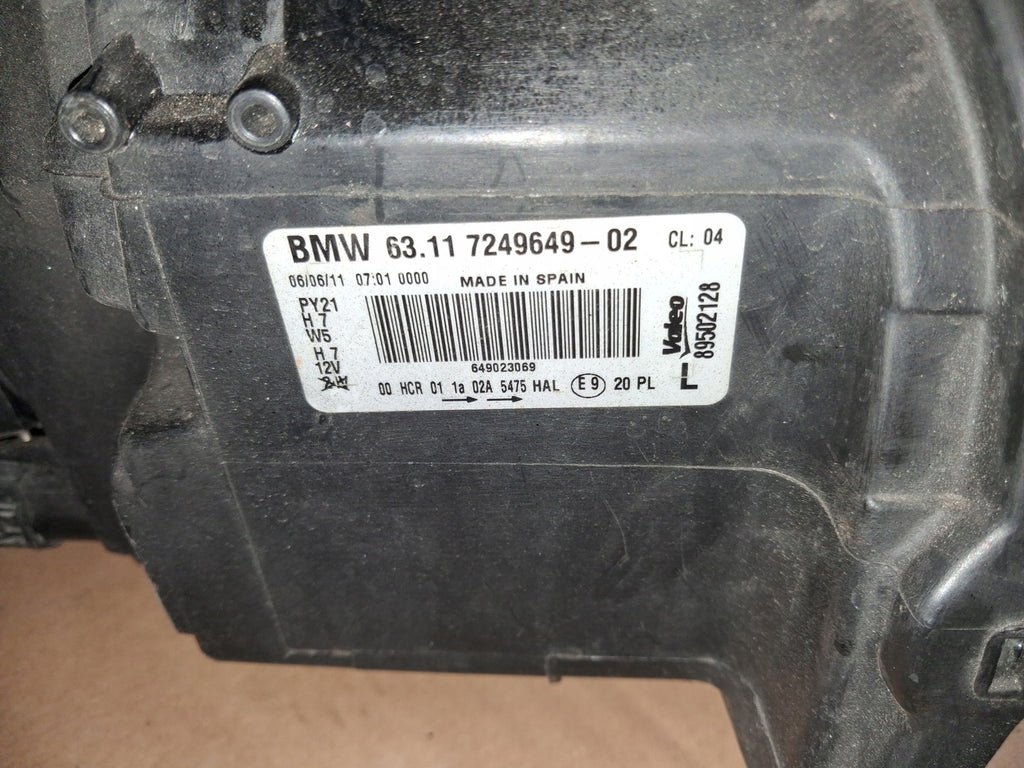 Frontscheinwerfer BMW E88 E87 724964902 Rechts Scheinwerfer Headlight SCH3023034176hk