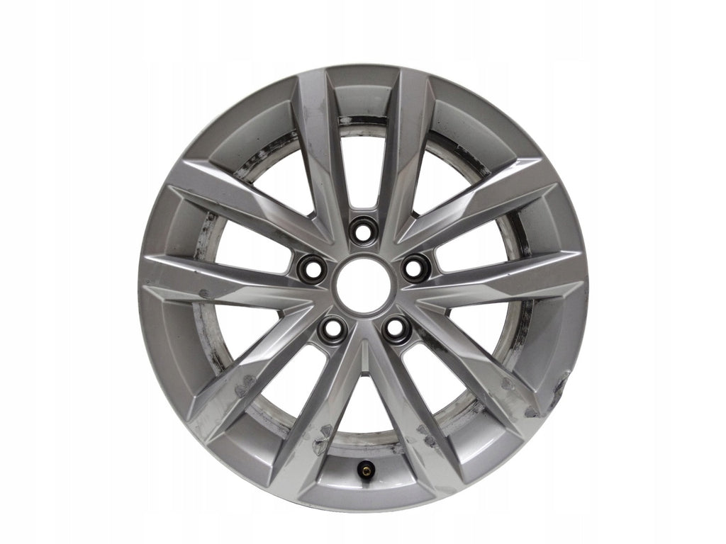 1x Alufelge 16 Zoll 6.5" 5x112 41ET Glanz Silber 3G0601025BM VW Passat B8