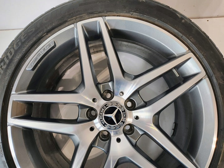 1x Alufelge 19 Zoll 8.5" 5x112 38ET Glanz A2224010000 Mercedes-Benz W222 FEL7165780960gd