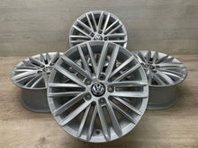 Laden Sie das Bild in den Galerie-Viewer, 4x Alufelge 16 Zoll 6.5" 5x112 46ET Glanz Silber 5G0601025AT VW Golf VII I FEL5985888095xv