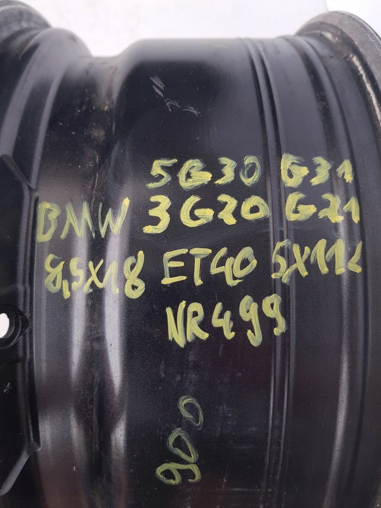 1x Alufelge 18 Zoll 8.5" 5x112 40ET Glanz Schwarz 8089891 BMW 3 G21 G20 Mg FEL1974325059dn